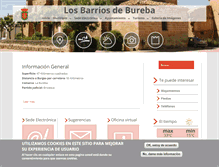 Tablet Screenshot of losbarriosdebureba.es